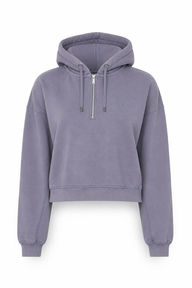 Jack Wills Women's Purple Hoodie, Size 8, Hooded Fleece