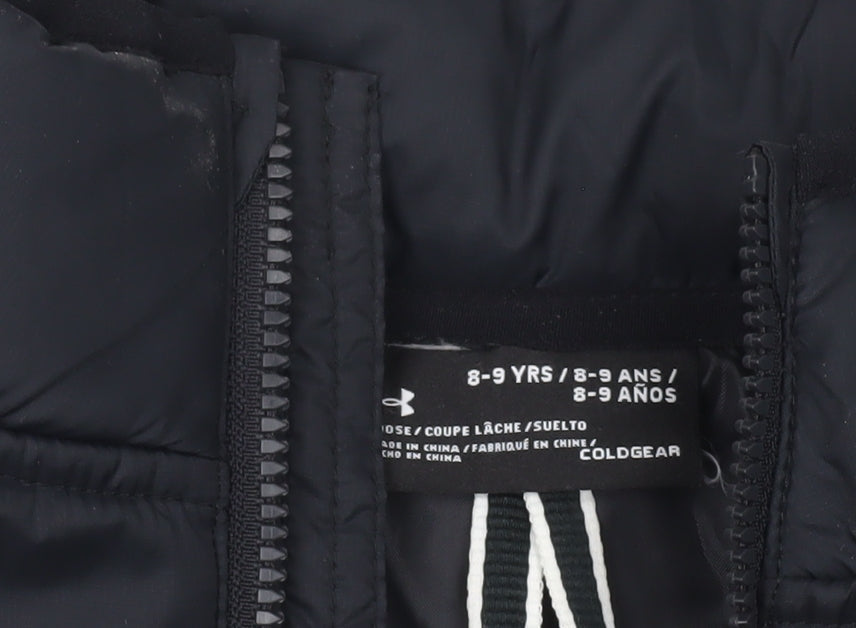 Under Armour Boys Black Sleeveless Bodywarmer 8-9 Years