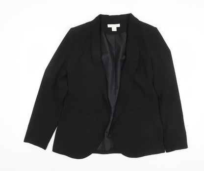 H&M Women's Black Blazer - Size 10