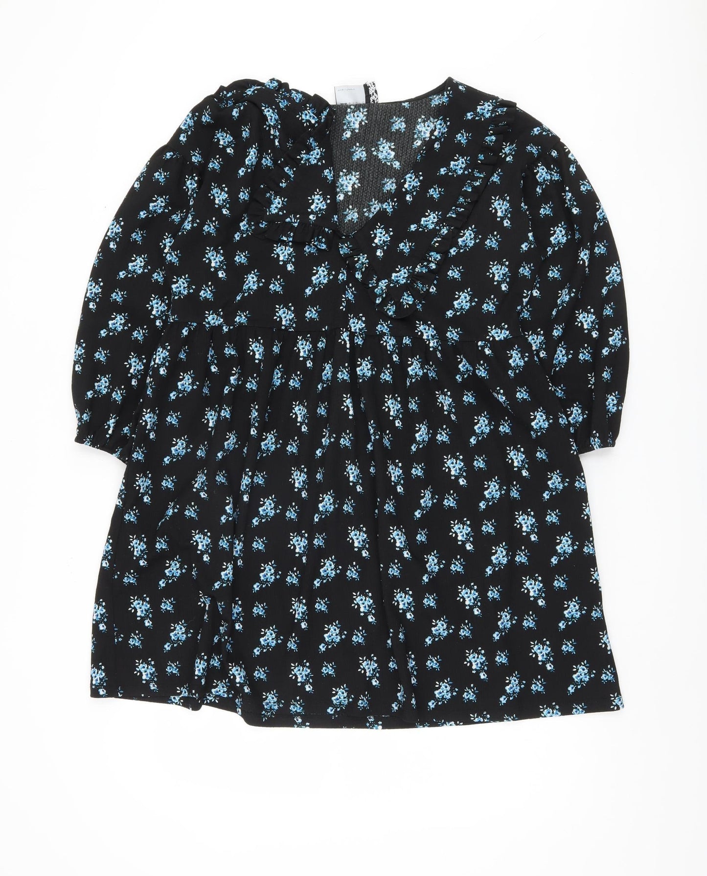 ASOS Women’s Black Floral Dress, Size 8, Polyester