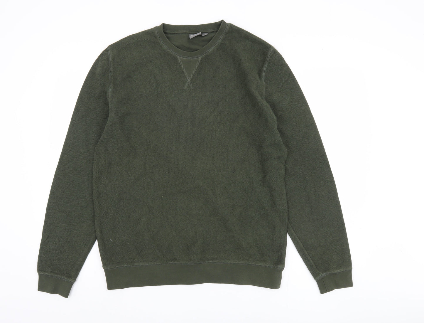 ASOS Men's Green Pullover Sweatshirt, M, Crewneck