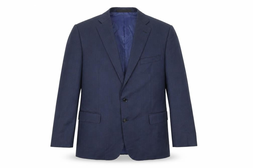 Marks & Spencer Men's Blue Wool Blazer 44 R