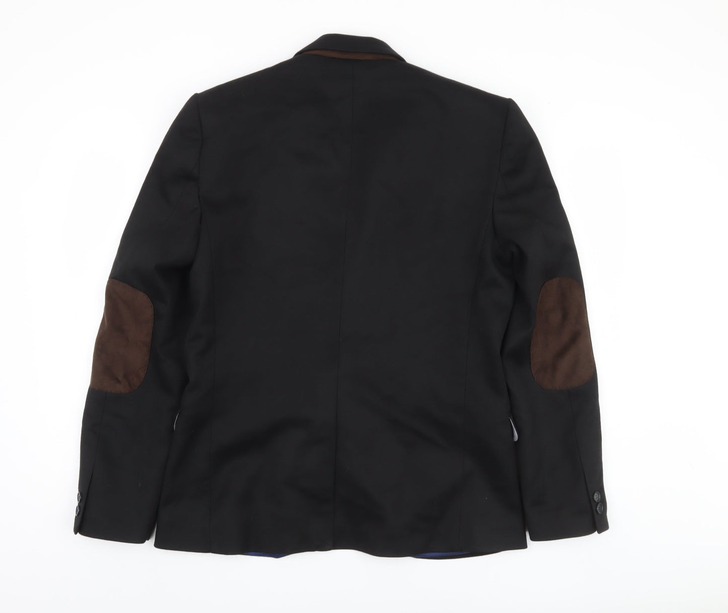 River Island Men's Black Jacket Blazer M