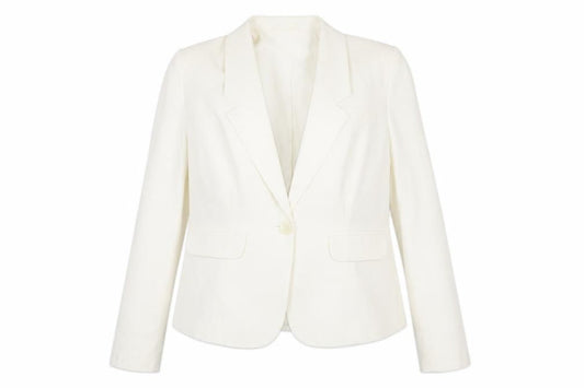Dorothy Perkins Women's White Blazer Size 16