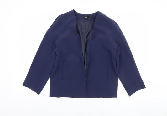 ASOS Women's Blue Blazer Size 8 Regular Fit