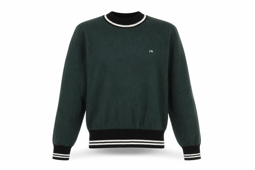 Jack Wills Women's Green Crew Neck Pullover Jumper Size 12