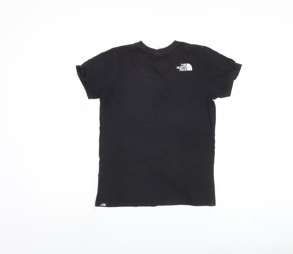 The North Face Boys Black L T-Shirt with Logo