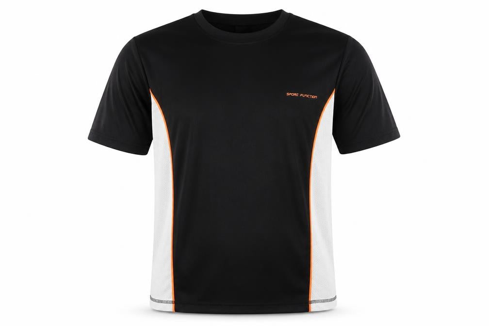 SHAMP Men's Black T-Shirt - Size M - Basic Style