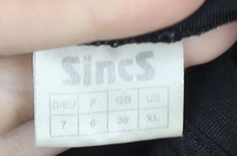 SineS Men's Black XL Basic Tank Top
