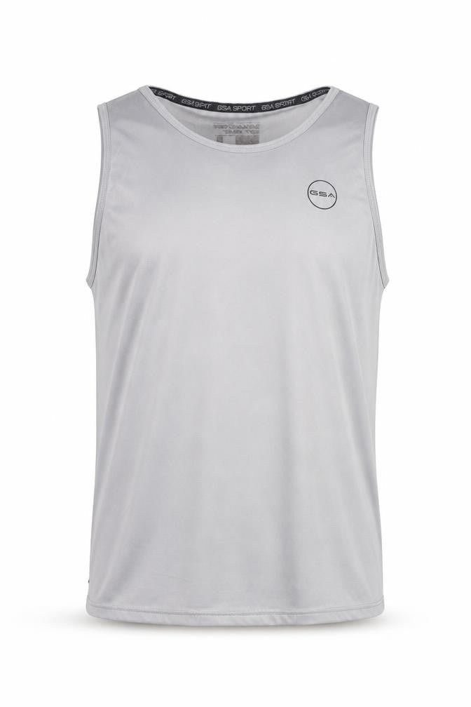 GSA Men's Grey Athletic Tank Top M