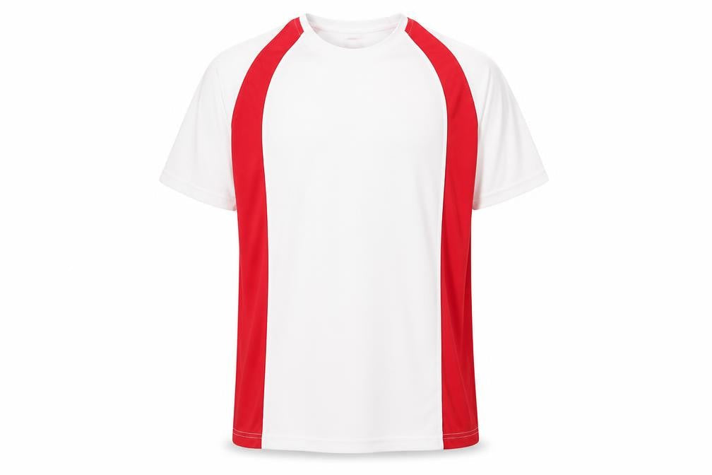 Slazenger Men's White Athletic T-Shirt, Size L, Performance Fit