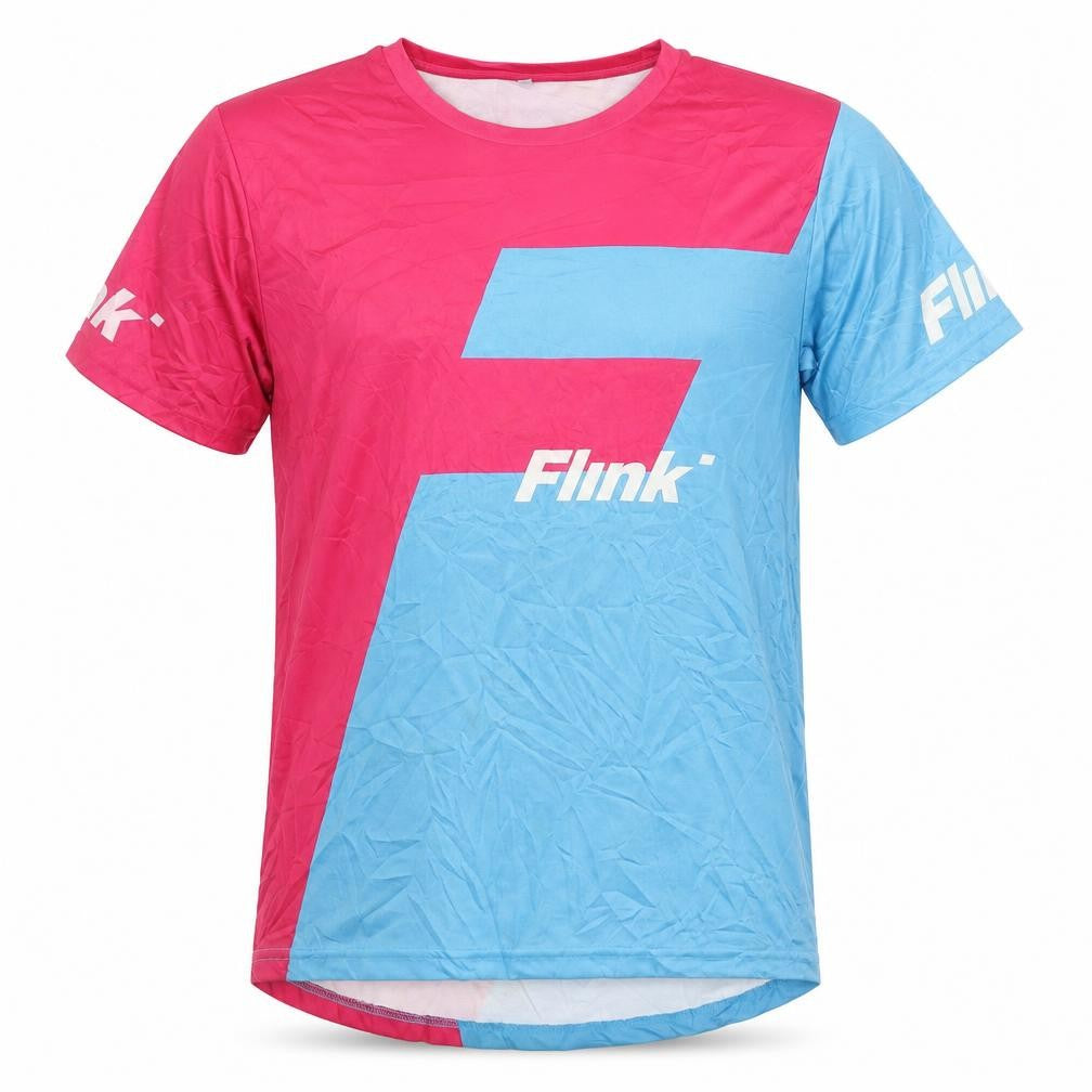 Flink Unisex Multicoloured T-Shirt M - Sporty Style