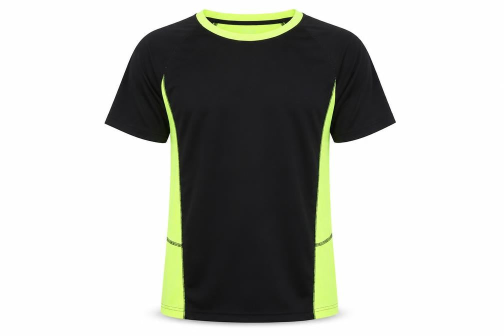 X-Cite Men's Black Gym Pullover T-Shirt M