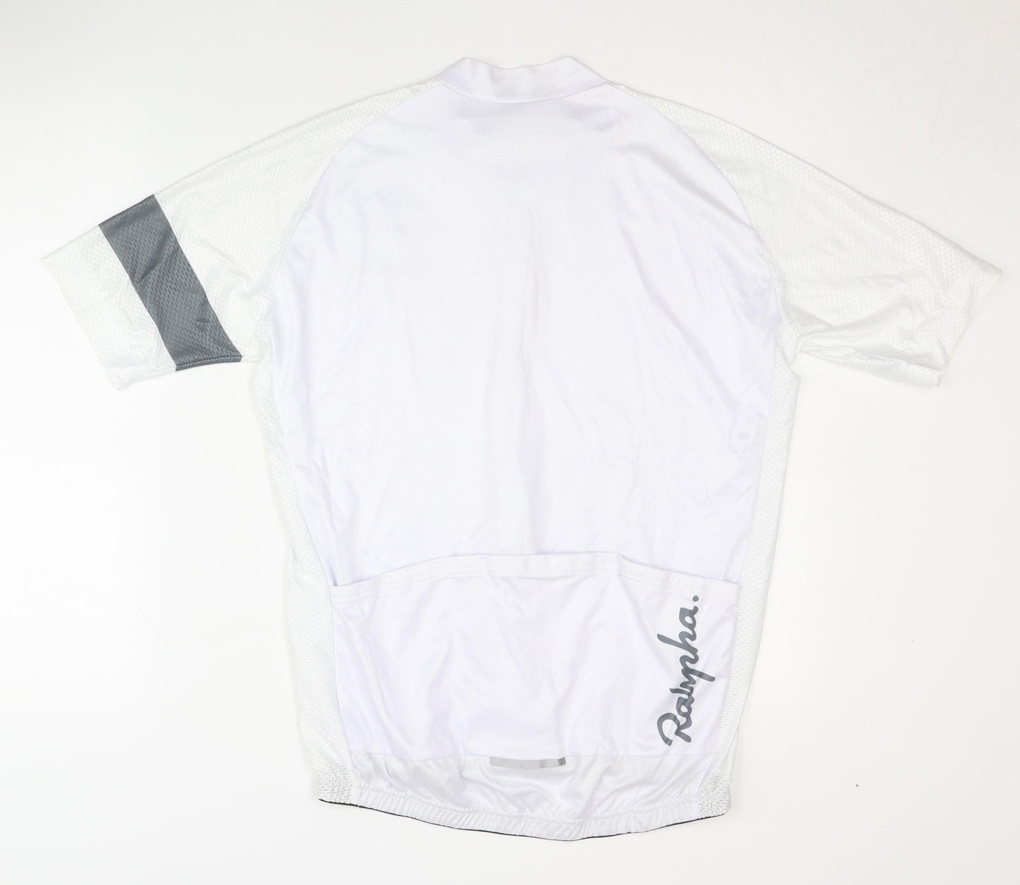 Ralypha Men's White Cycling Jersey 2XL