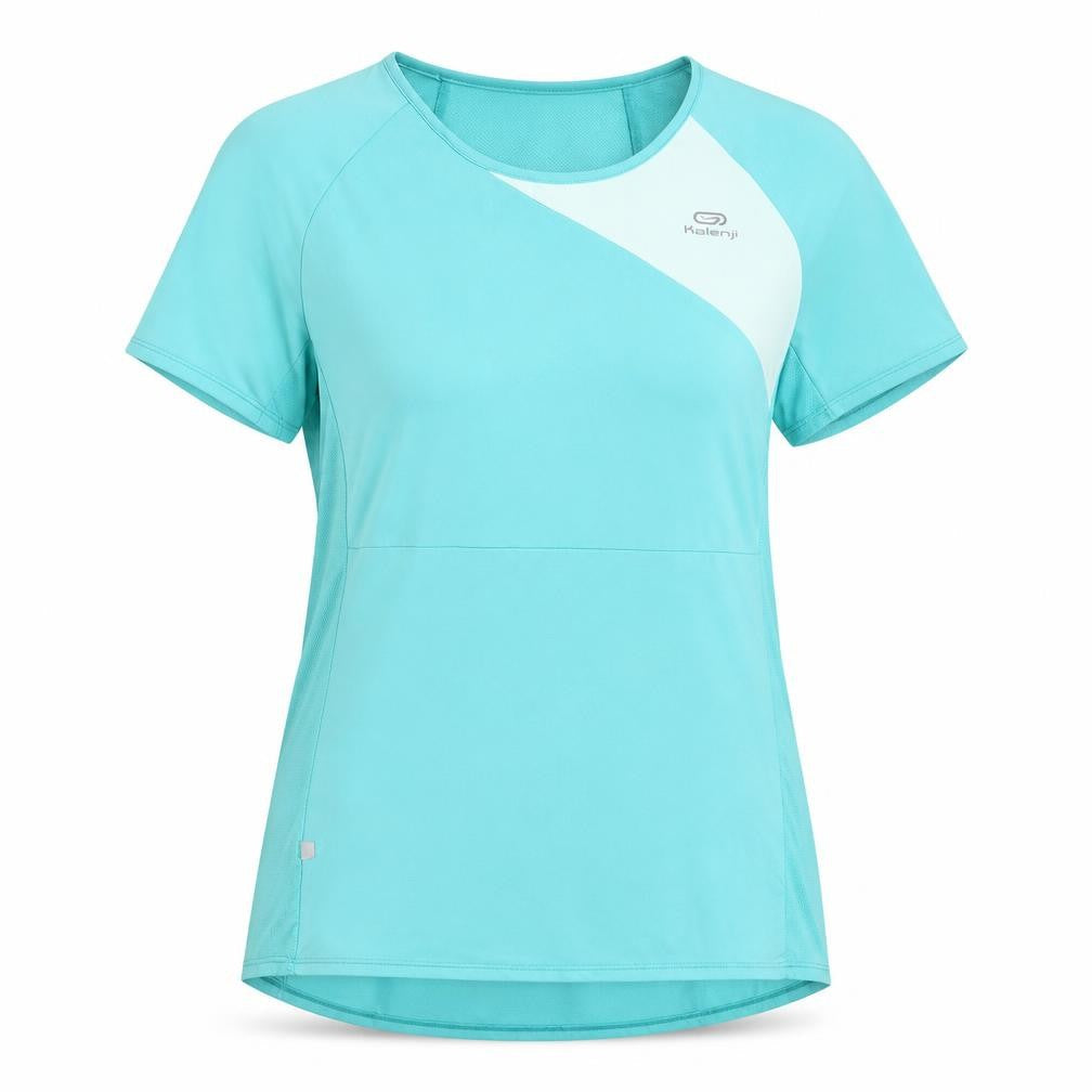 Decathlon Women's Blue Short Sleeve Running T-Shirt 18