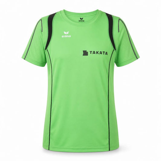 Erima Womens Green Athletic T-Shirt, Size 12,