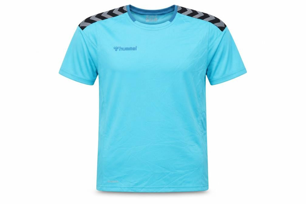 Hummel Boys Blue T-Shirt, Size 12 Years, Breathable Activewear