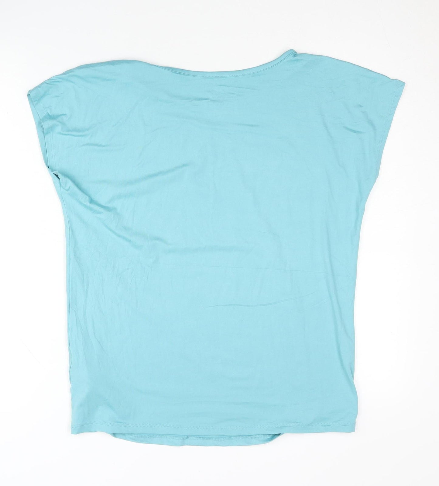 Active Touch Women's Blue Sleeveless Gym T-Shirt S