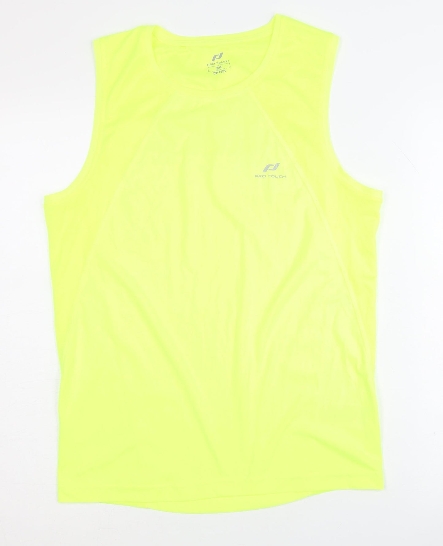Pro Touch Unisex Yellow Medium Tank for Running & Gym
