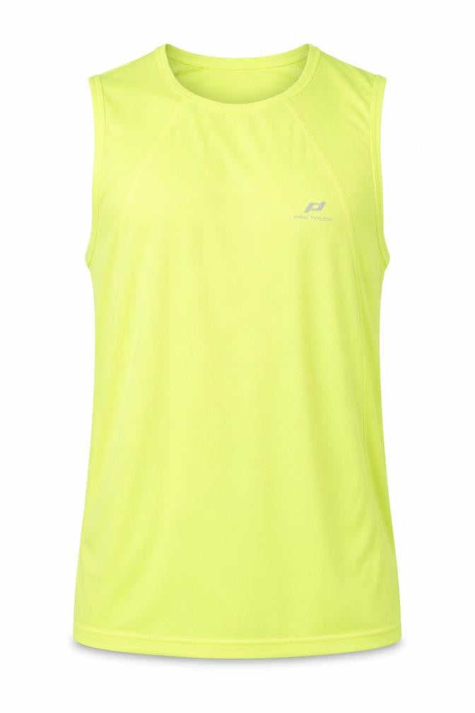 Pro Touch Unisex Yellow Medium Tank for Running & Gym