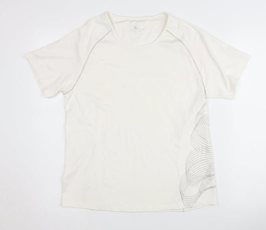 ALEX ATHLETICS Ivory Women's Size 14 T-Shirt