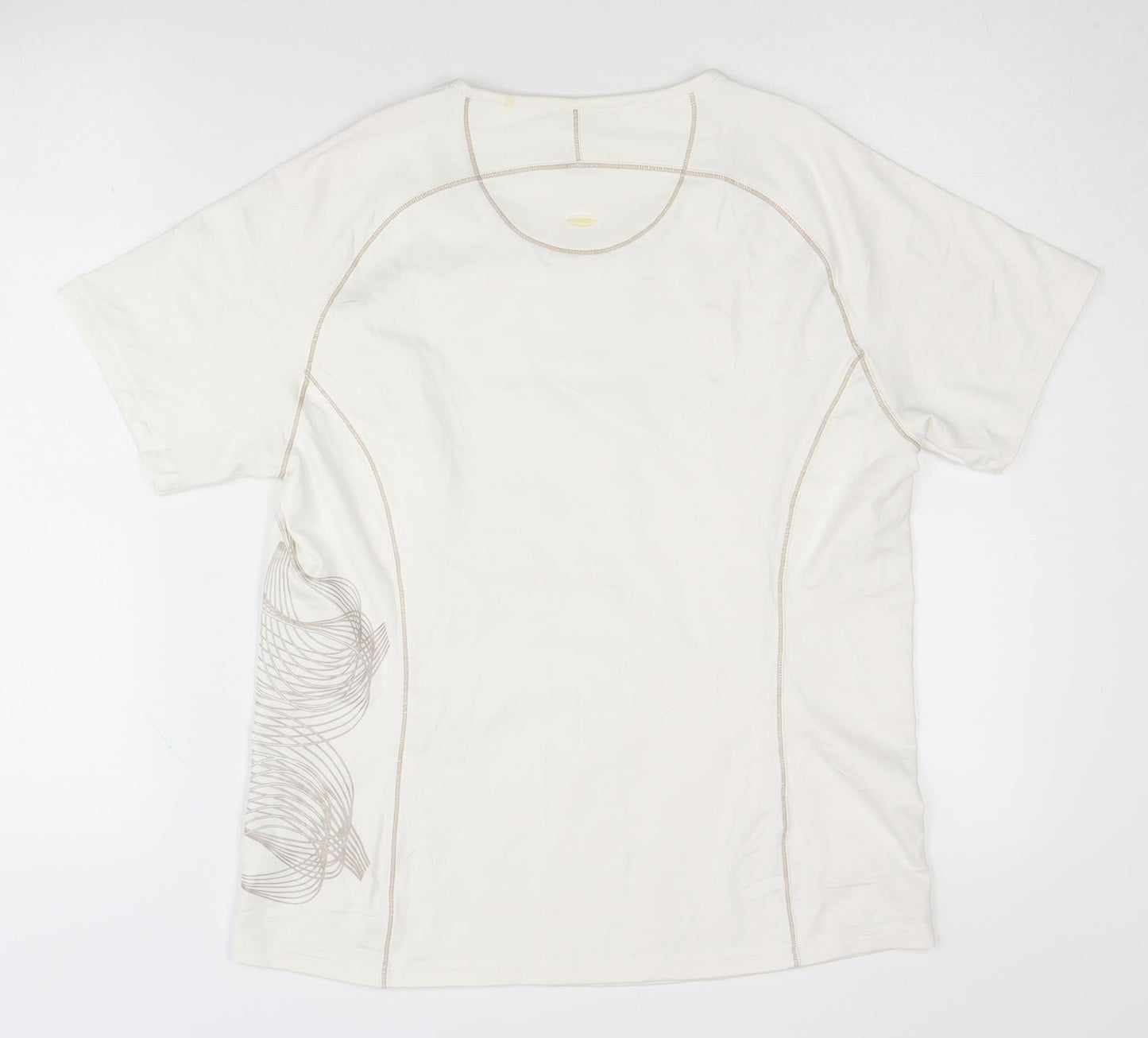 ALEX ATHLETICS Ivory Women's Size 14 T-Shirt