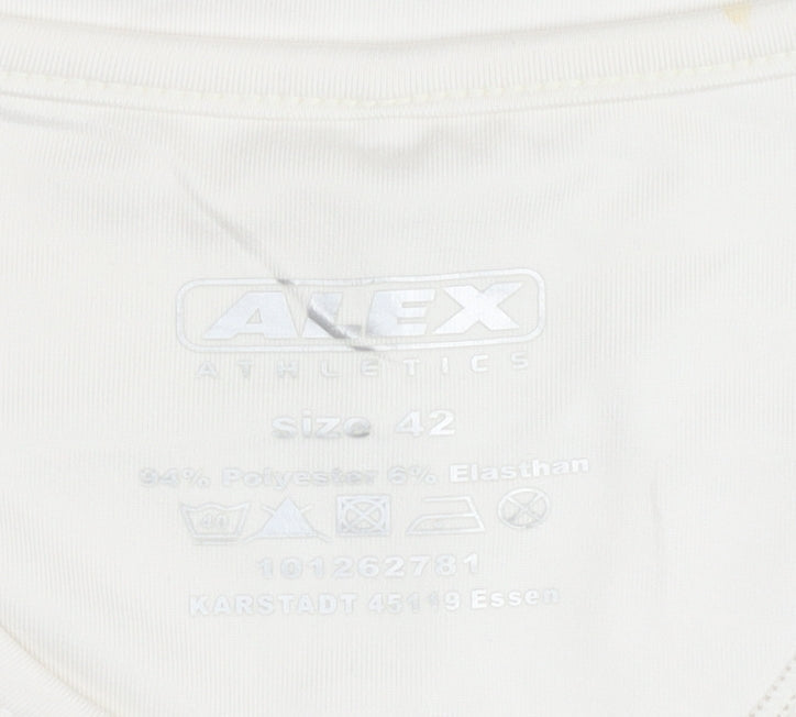 ALEX ATHLETICS Ivory Women's Size 14 T-Shirt