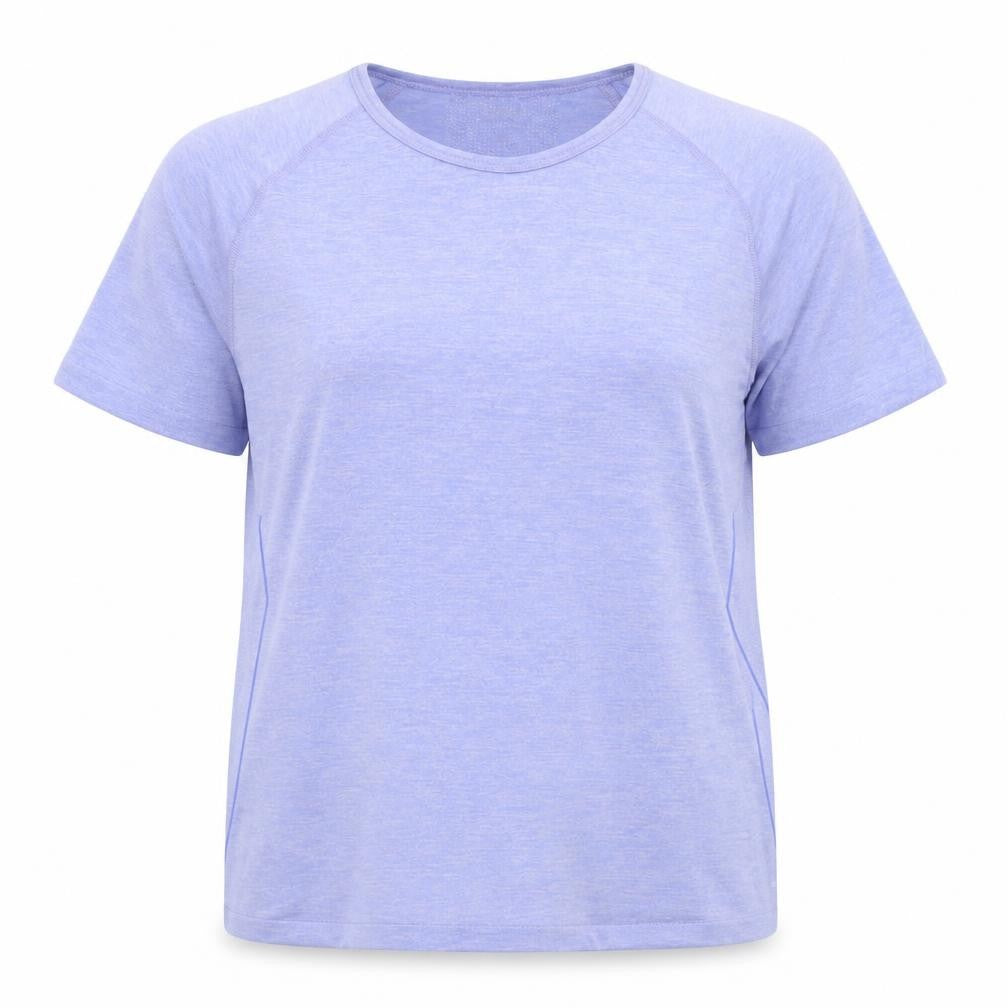 Karaca Women's Purple Activewear T-Shirt, M - Gym & Training