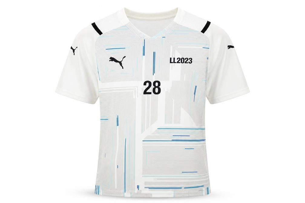 Puma Men's White Jersey Graphic Print M