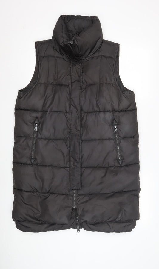Derek Lam 10C Men's Black Puffer Waistcoat M