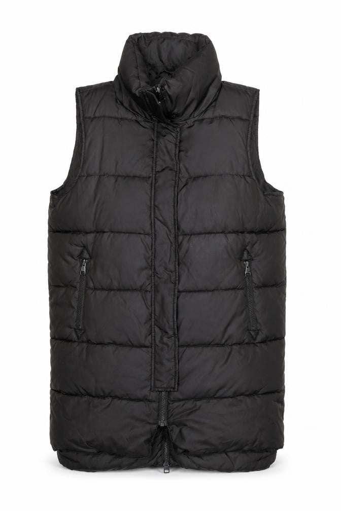 Derek Lam 10C Men's Black Puffer Waistcoat M