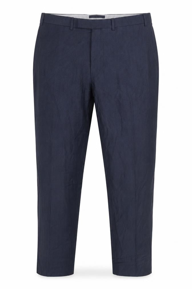 Marks & Spencer Men's Blue Trousers, Size 40, Formal Wear