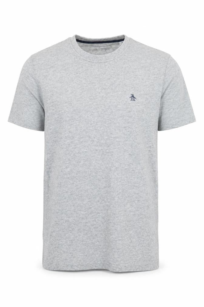 Original Penguin Men's Grey Short Sleeve T-Shirt Small