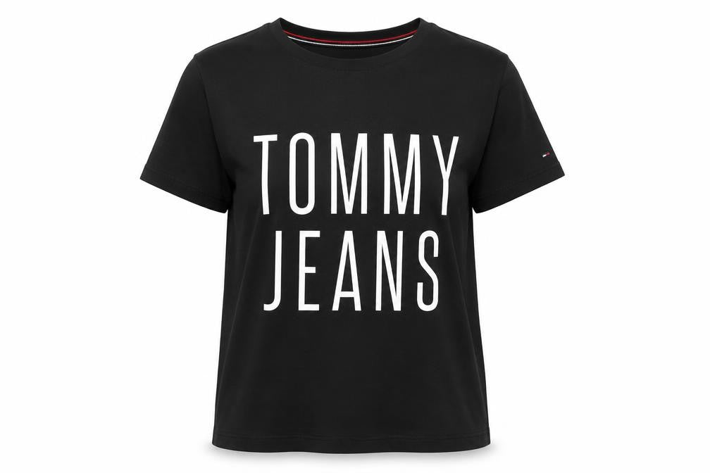 Tommy Jeans Women's Black Basic T-Shirt S
