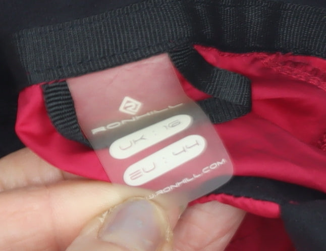 Ronhill Women's Red Windbreaker Jacket Size 16