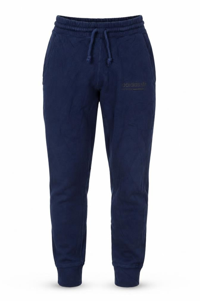 Adidas Men's Blue Jogger Trousers - Size S