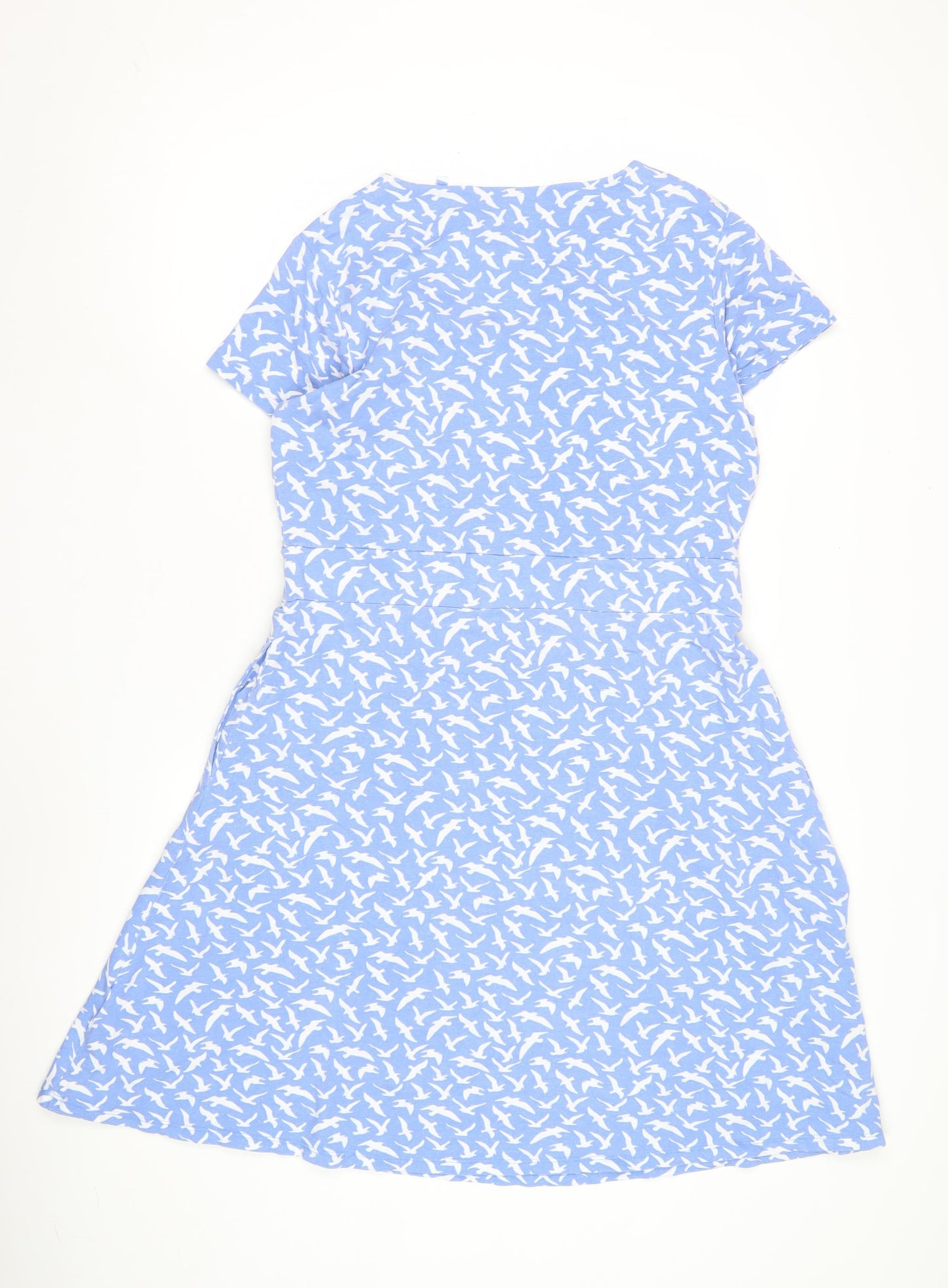 Mountain Warehouse Women's Blue Jersey Dress Size 10