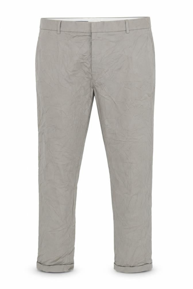 Marks & Spencer Men's Beige Tapered Trousers 42" Long