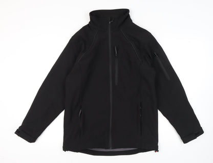 Blackrock Men's Black Softshell Jacket Size M
