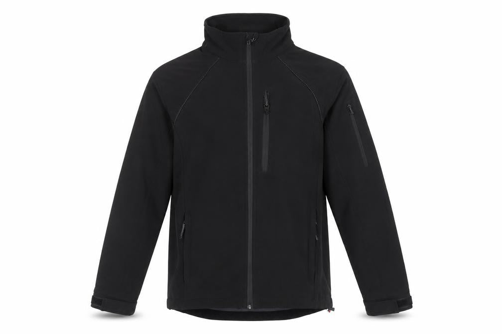 Blackrock Men's Black Softshell Jacket Size M