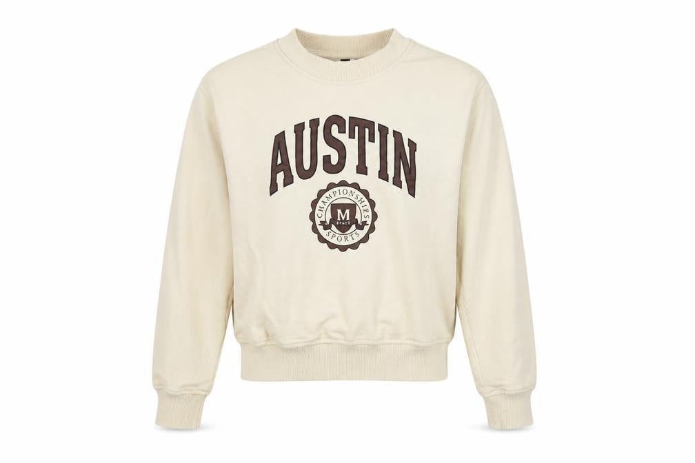 H&M Beige Women's XXS Pullover Sweatshirt