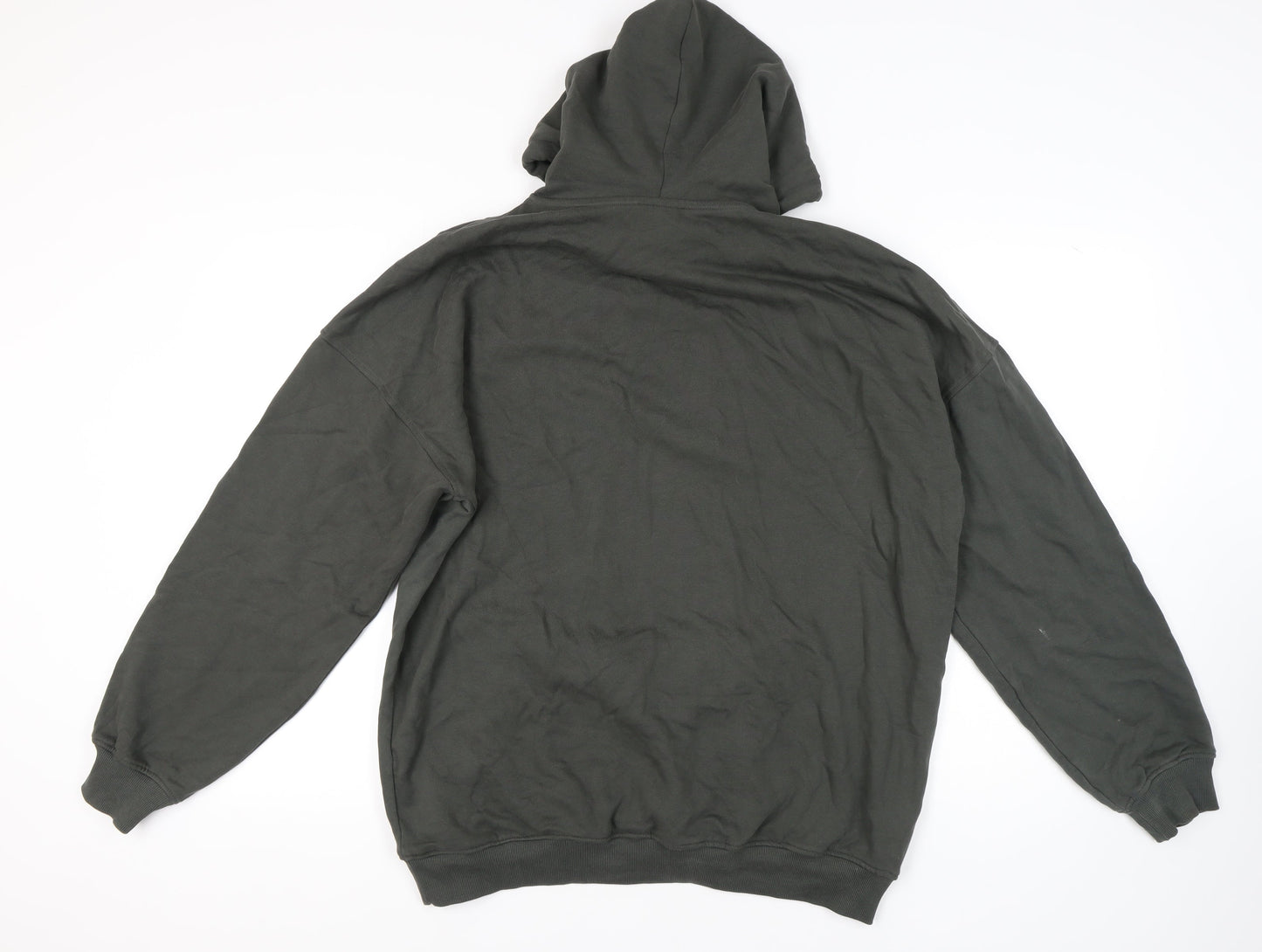 MP Men's Green Hoodie M with Logo and Pockets