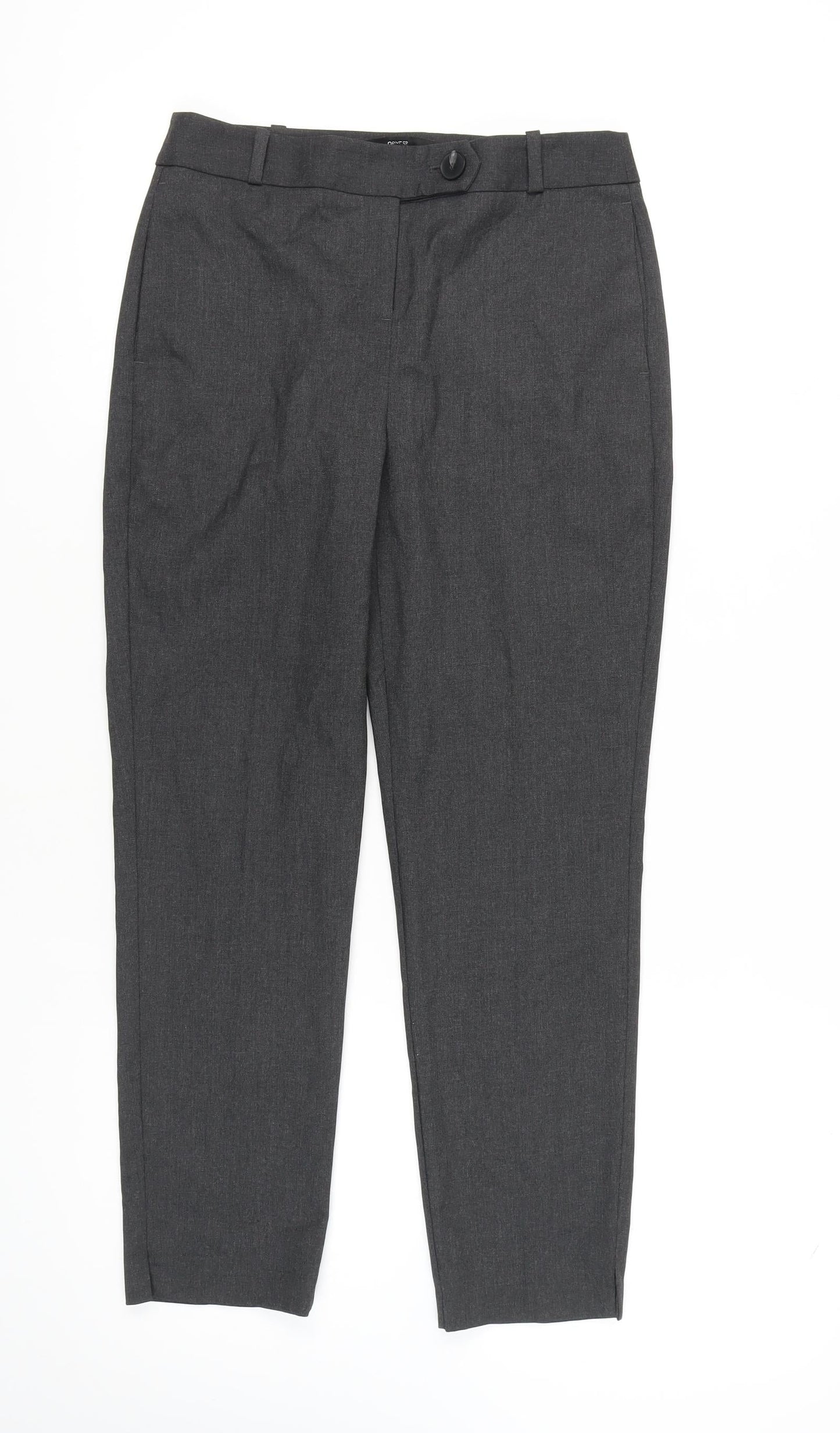 Next Women's Grey Trousers, Size 8, Business Style