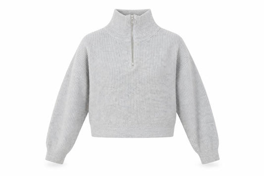 Urban Outfitters Women's Grey Full Zip Jumper M