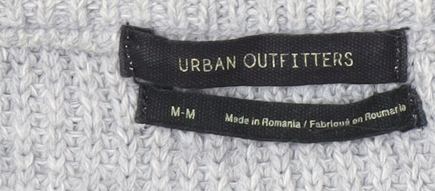 Urban Outfitters Women's Grey Full Zip Jumper M