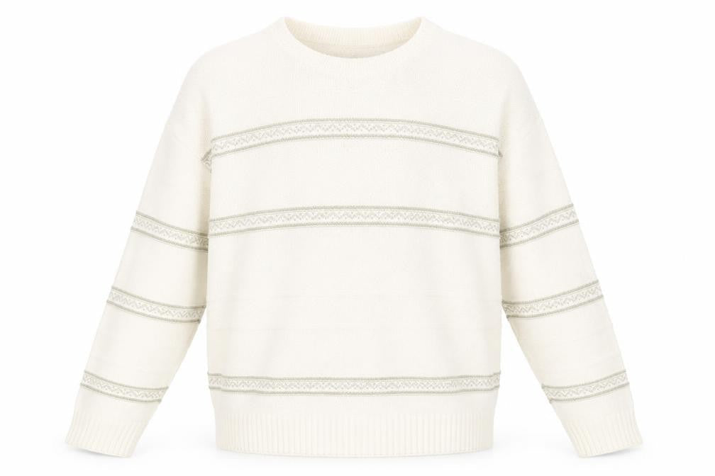 Greenwoods Men's Ivory XL Pullover Jumper