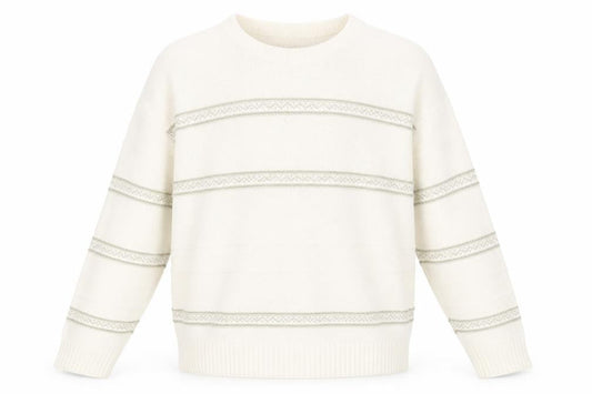 Greenwoods Men's Ivory XL Pullover Jumper