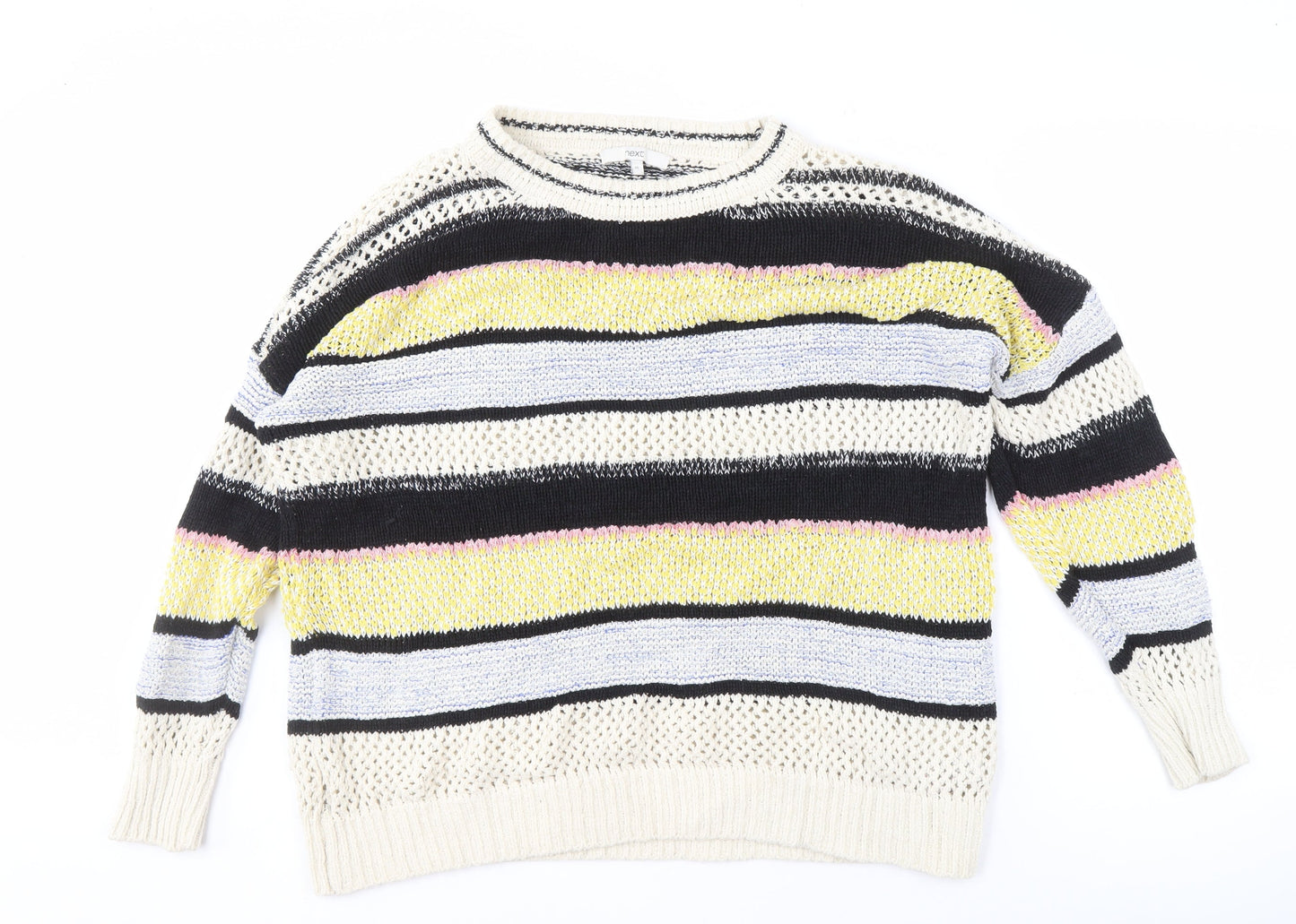 Next Women's Multicoloured XL Striped Knit Jumper