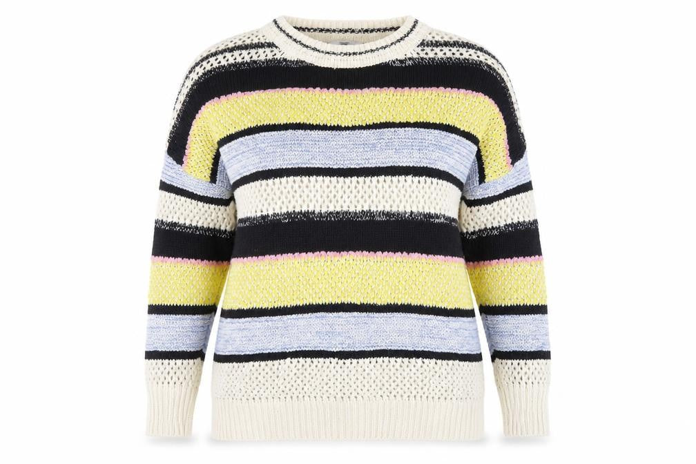 Next Women's Multicoloured XL Striped Knit Jumper