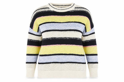 Next Women's Multicoloured XL Striped Knit Jumper